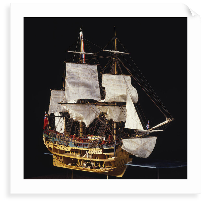 HM bark 'Endeavour' by Robert A. Lightley