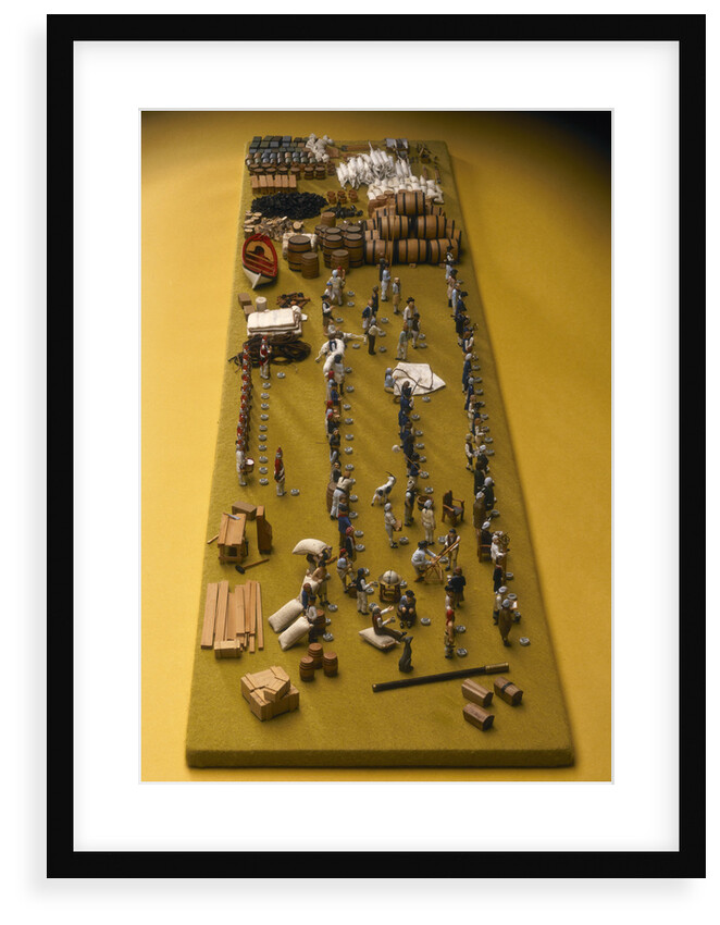 Crew and cargo of HM bark 'Endeavour' by Robert A. Lightley