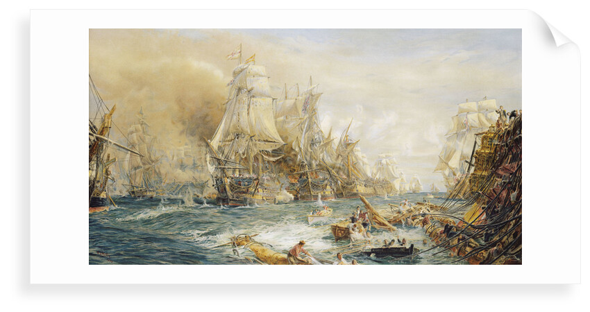 Trafalgar, 2.30 PM by William Lionel Wyllie