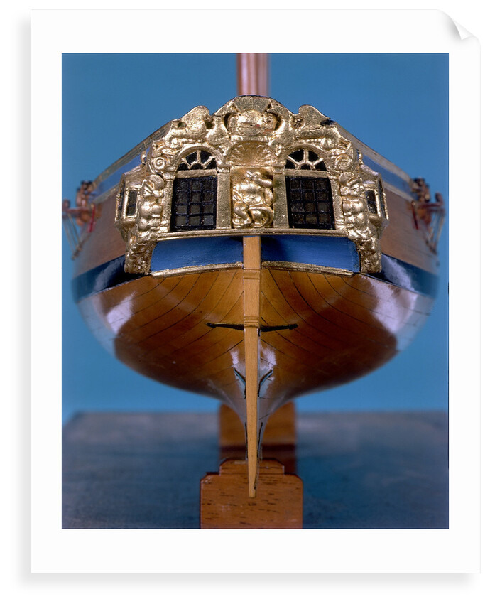 Ship of 12 guns by unknown