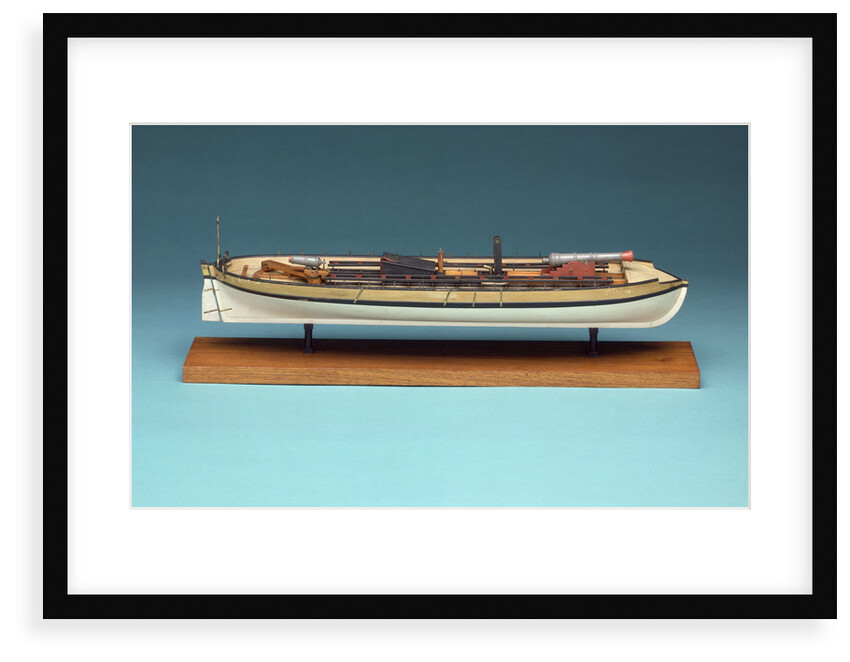 Model of a gunboat (circa 1808) by unknown