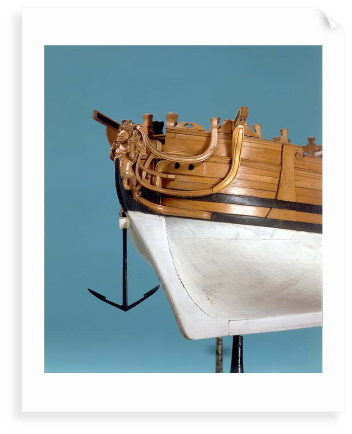 'Queenborough', figurehead and anchor by unknown