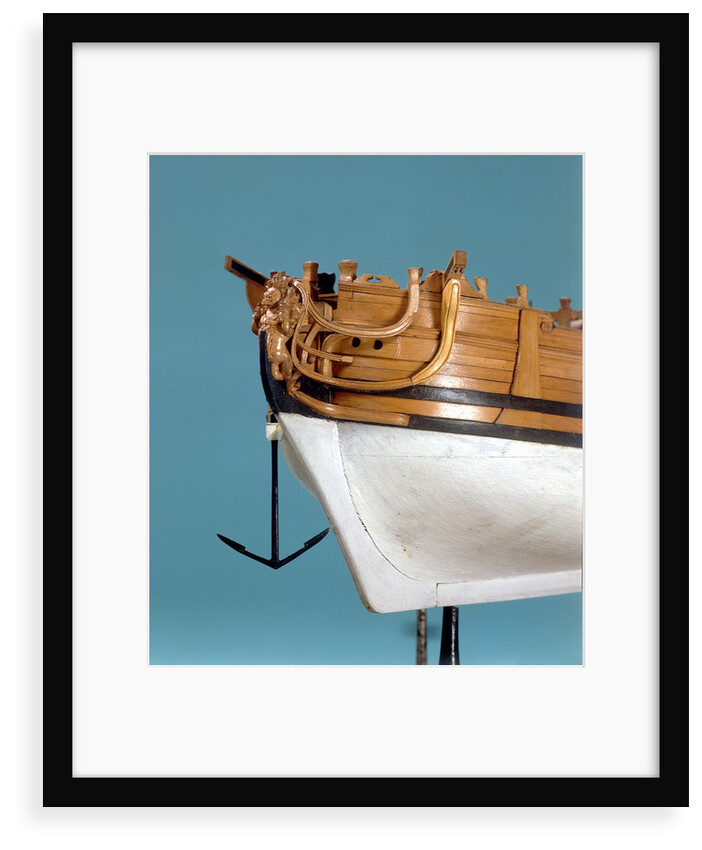'Queenborough', figurehead and anchor by unknown