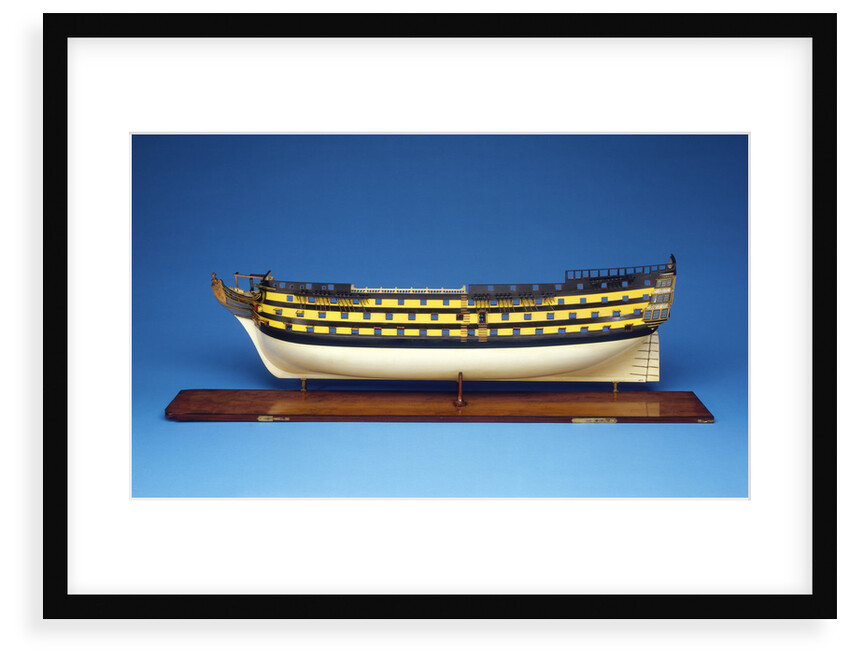 Model of 'Caledonia' (1808), 120 guns, three decker ship of the line by Robert Seppings