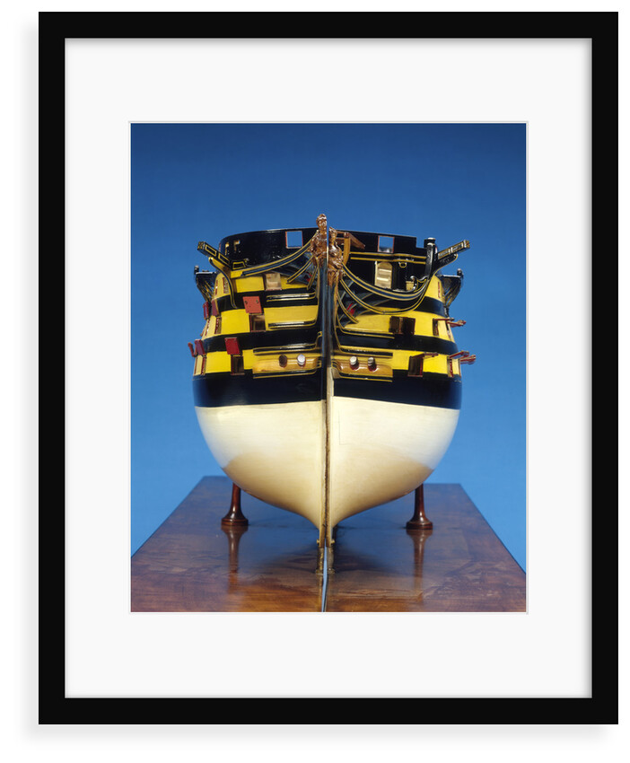 Model of 'Caledonia' (1808), 120 guns, three decker ship of the line by Robert Seppings