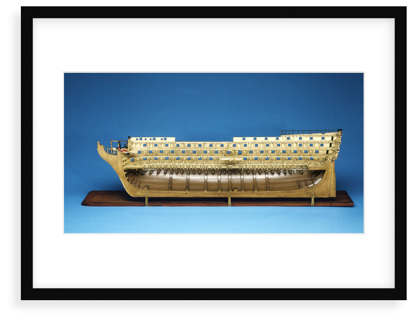 Model of 'Caledonia' (1808), 120 guns, three decker ship of the line by Robert Seppings