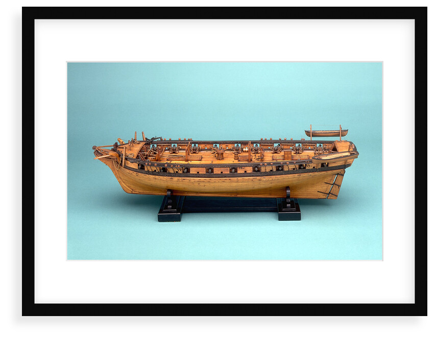 Ship of 18 guns by unknown