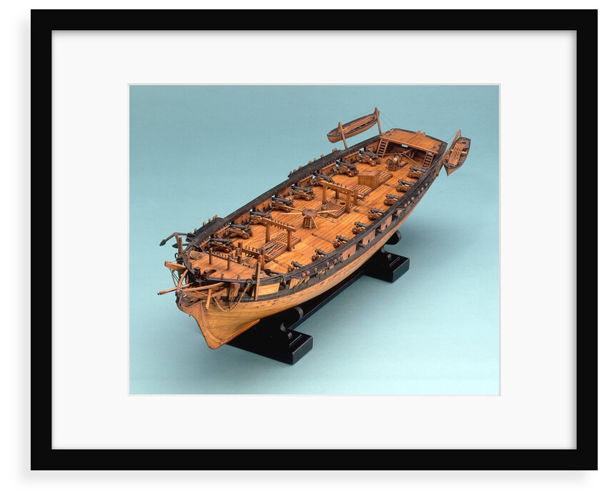 Ship of 18 guns by unknown
