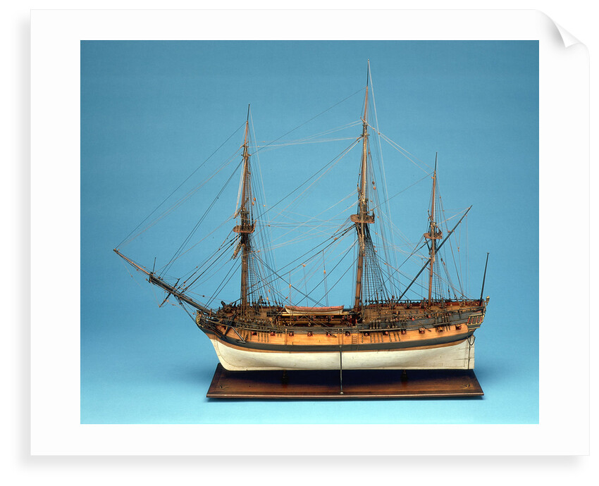 Frigate, Probably 'Lowestoft', 32 guns by unknown