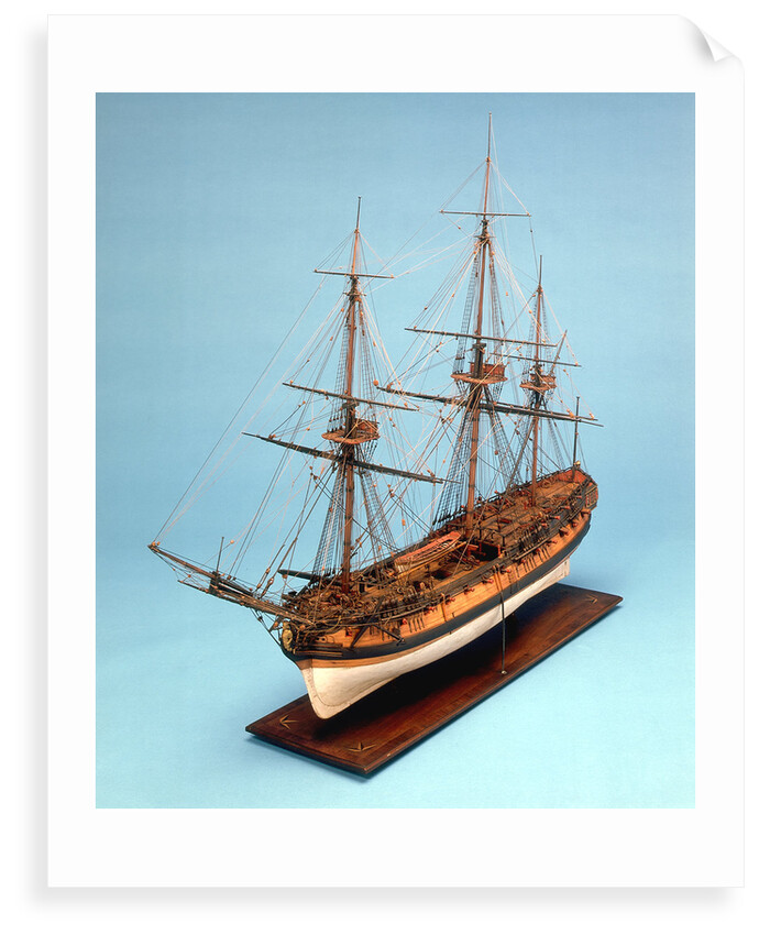 Frigate, Probably 'Lowestoft', 32 guns by unknown