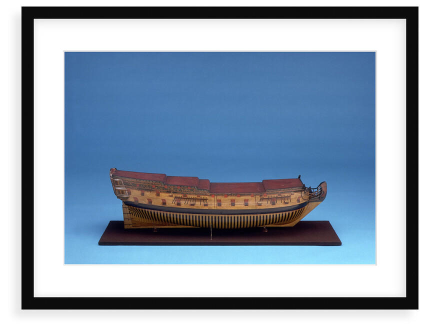 Third rate warship 'Centurion' (1732) 60 guns by unknown