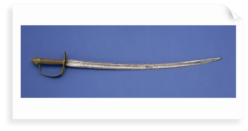 Slotted hilt sword by Unknown