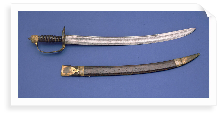 Slotted hilted hanger by unknown