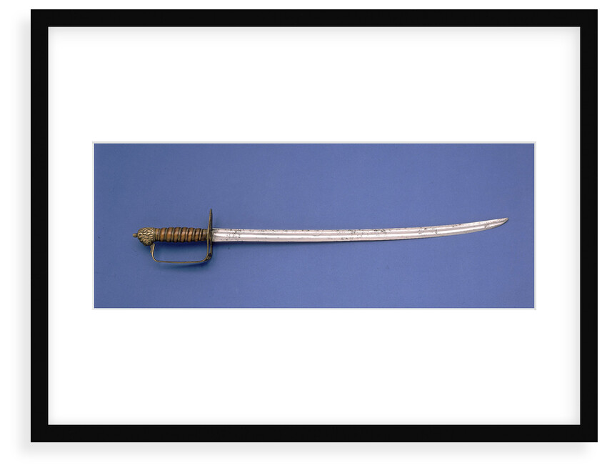 Slotted hilted hanger by unknown