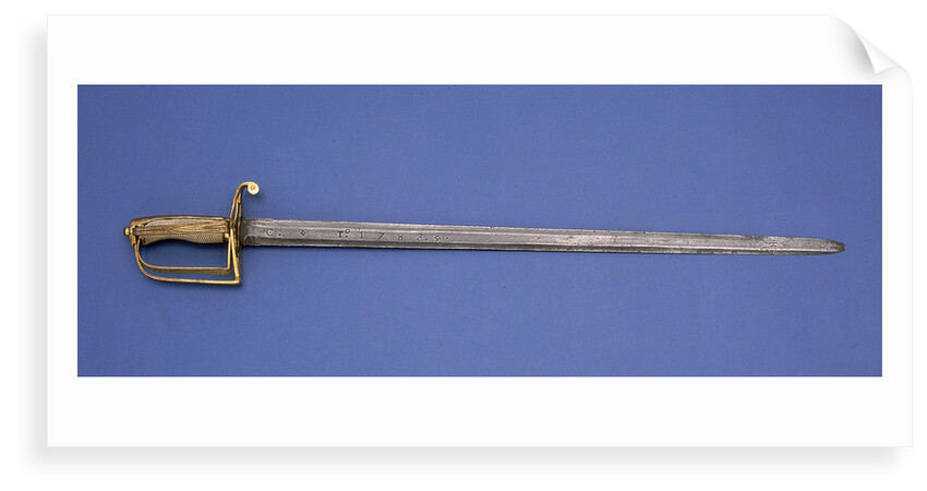 Triple bar-hilted sword by unknown