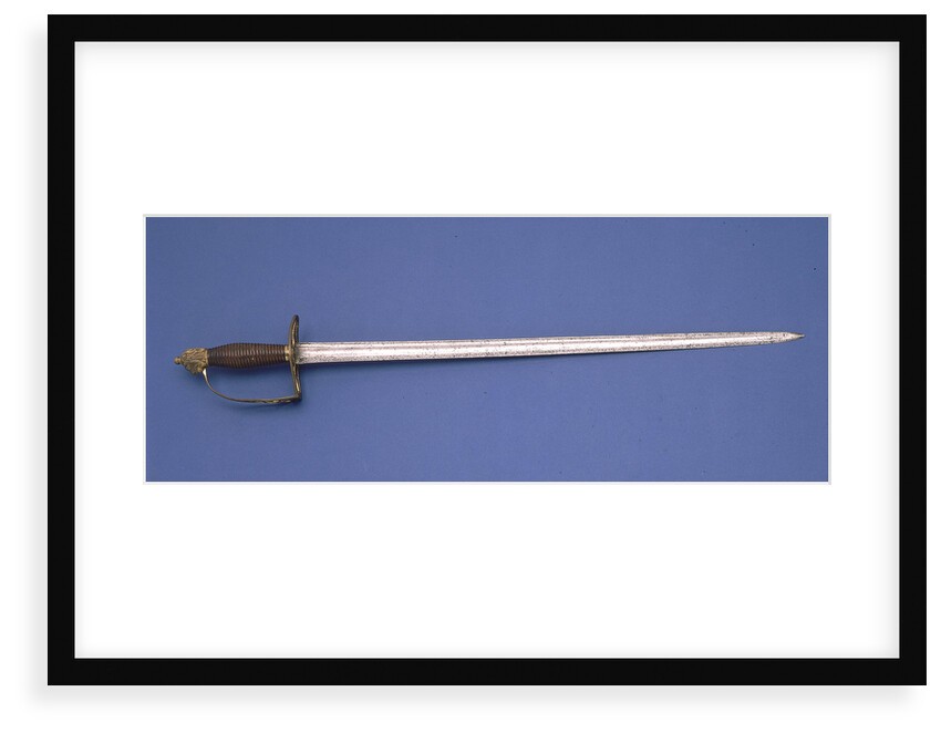 Slotted hilt sword by unknown