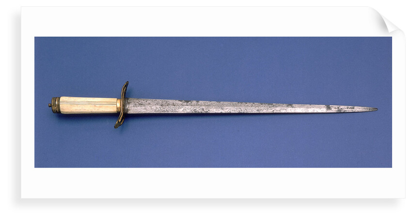 Straight-bladed dirk by Unknown