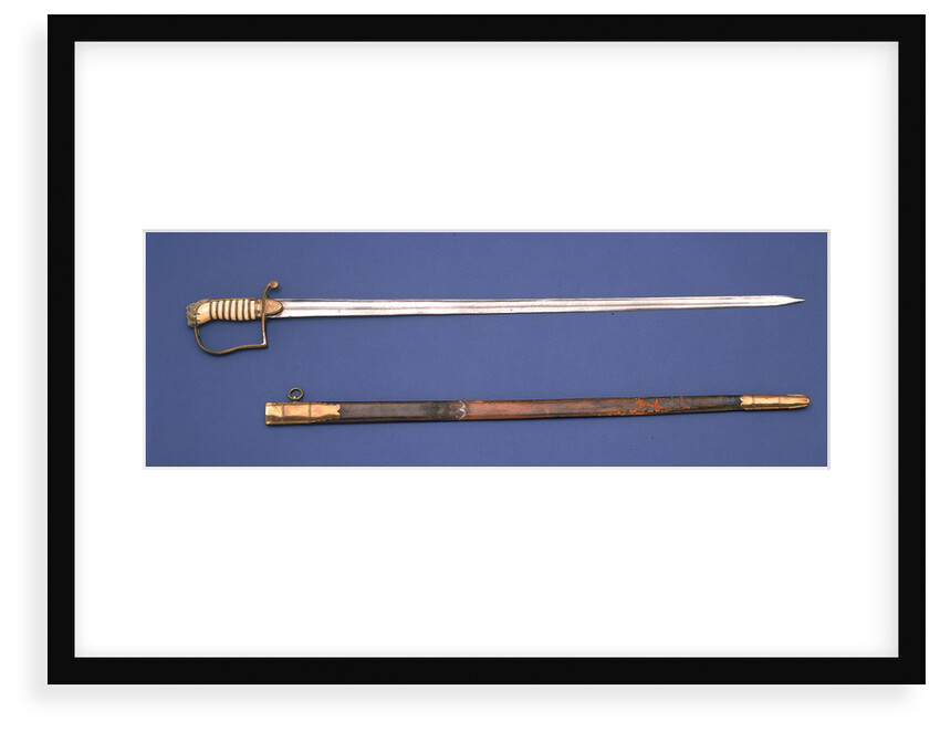 Stirrup hilted sword by Drury & Son