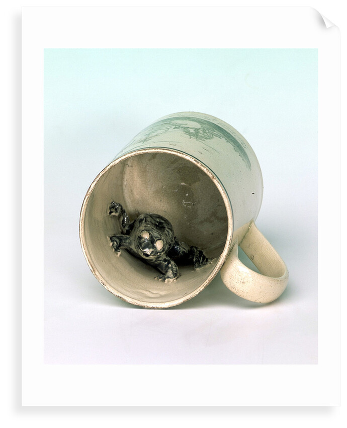 Earthenware mug by unknown