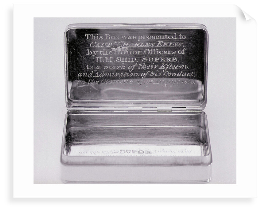 Gold snuff box by Alexander James Strachan