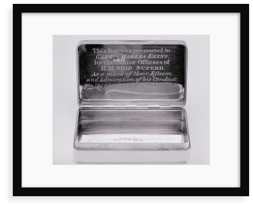 Gold snuff box by Alexander James Strachan