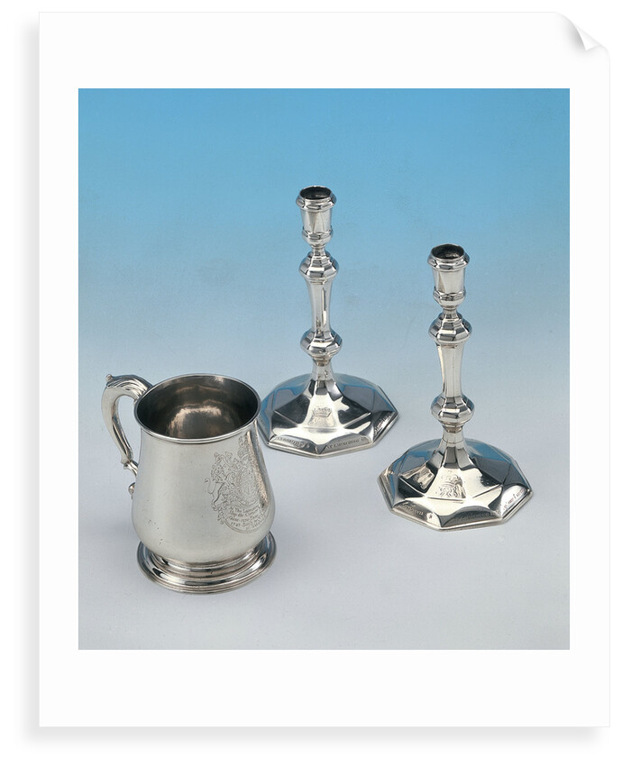 Launching candlesticks by John Bache