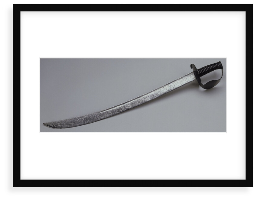 Fighting cutlass, circa 1800 by unknown