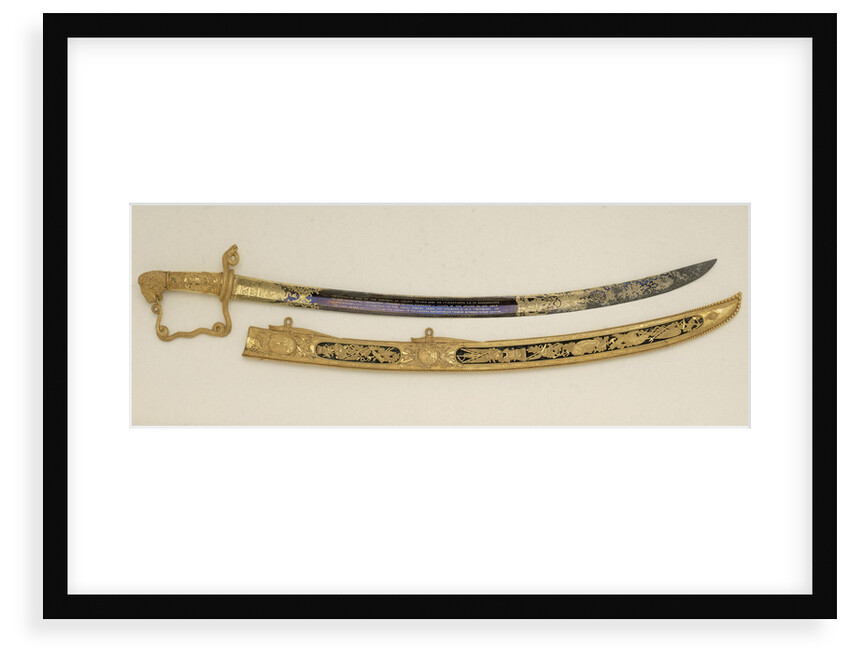 Presentation sword of Admiral Sir John Duckworth by R. Teed