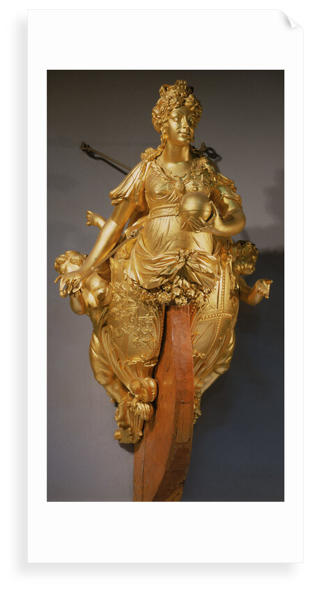 Figurehead of 'Royal Charlotte' (1824) [Queen Charlotte] by unknown