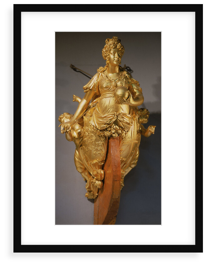 Figurehead of 'Royal Charlotte' (1824) [Queen Charlotte] by unknown