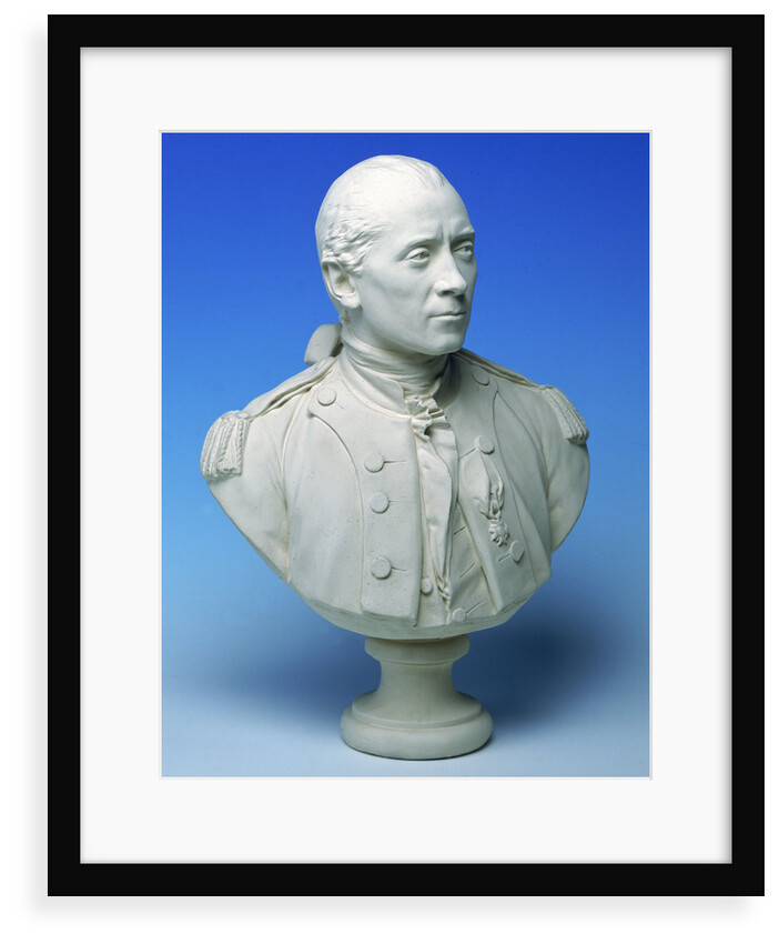 Captain John Paul Jones USN (1747-92) by Jean Antoine Houdon