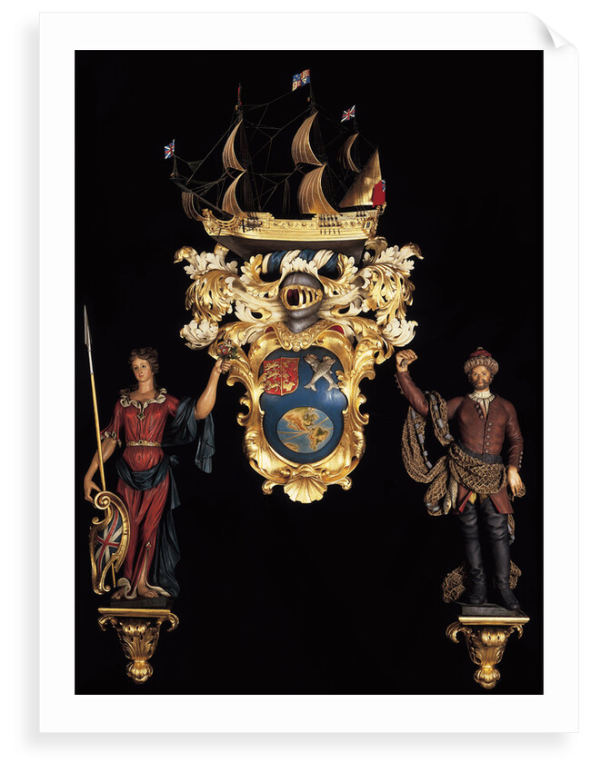 Coat of Arms of the South Sea Company by Robert Jones