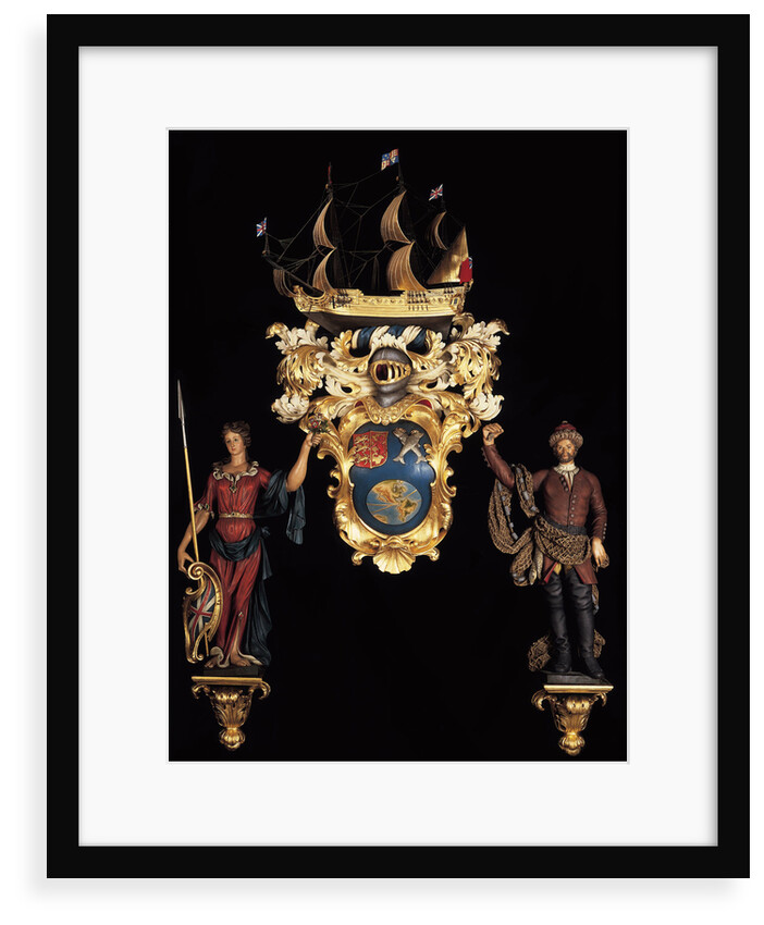 Coat of Arms of the South Sea Company by Robert Jones