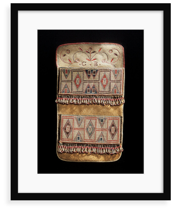 Métis culture shot pouch, 19th century by unknown