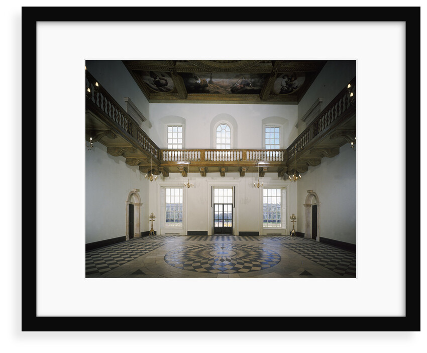 The Great Hall in the Queen's House by unknown