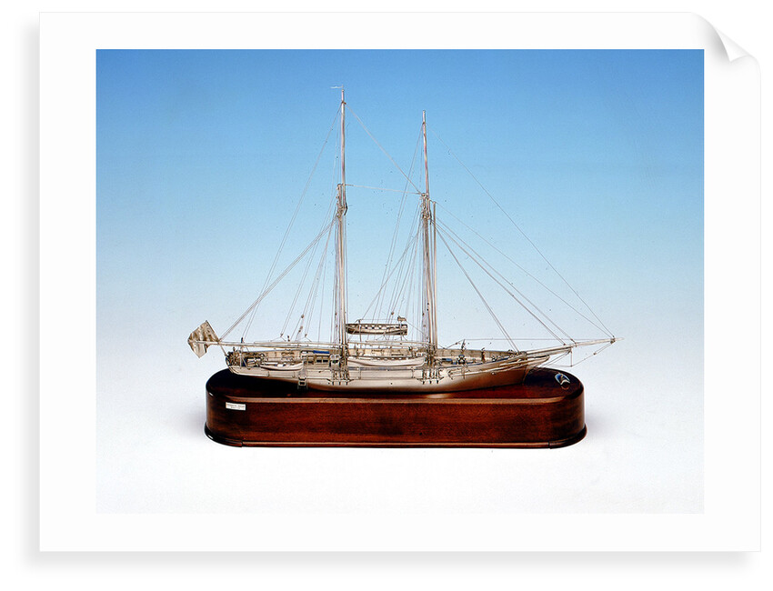 'Mavourneen', starboard broadside by Francis Meli