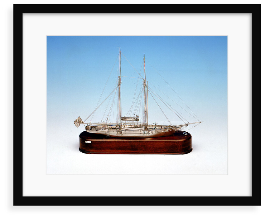 'Mavourneen', starboard broadside by Francis Meli