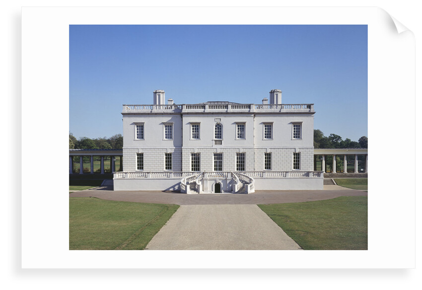 View of the Queen's House looking south, National Maritime Museum, Greenwich by National Maritime Museum
