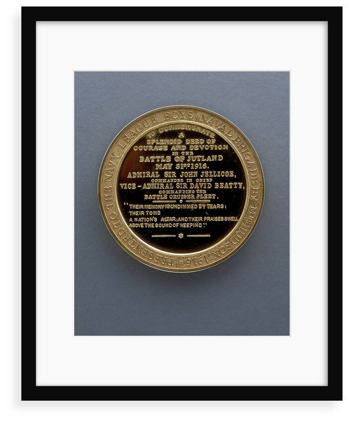 Medal commemorating John Travers Cornwell VC by Spink & Son Ltd