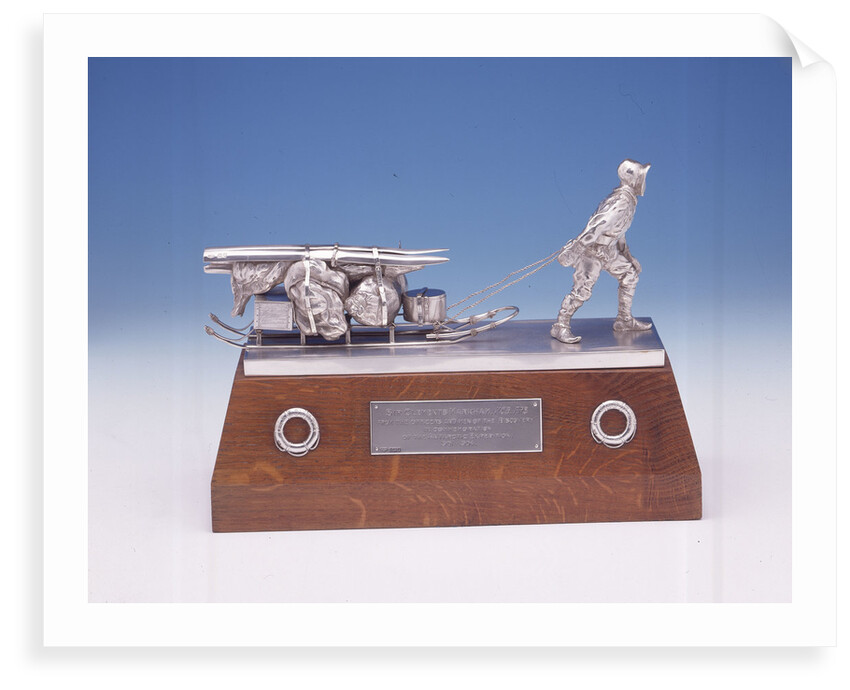 Statuette presented to Sir Clements Robert Markham (1830-1916) by Goldsmiths & Silversmiths Company Ltd.
