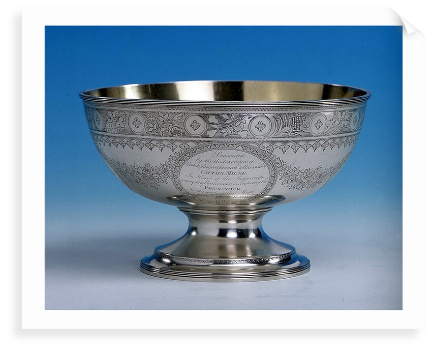Punch bowl by Charles Aldridge