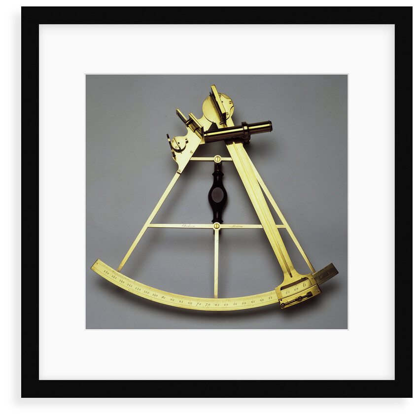 Sextant reputed to have been used on James Cook's third voyage to the Pacific (1776-80) by Jesse Ramsden