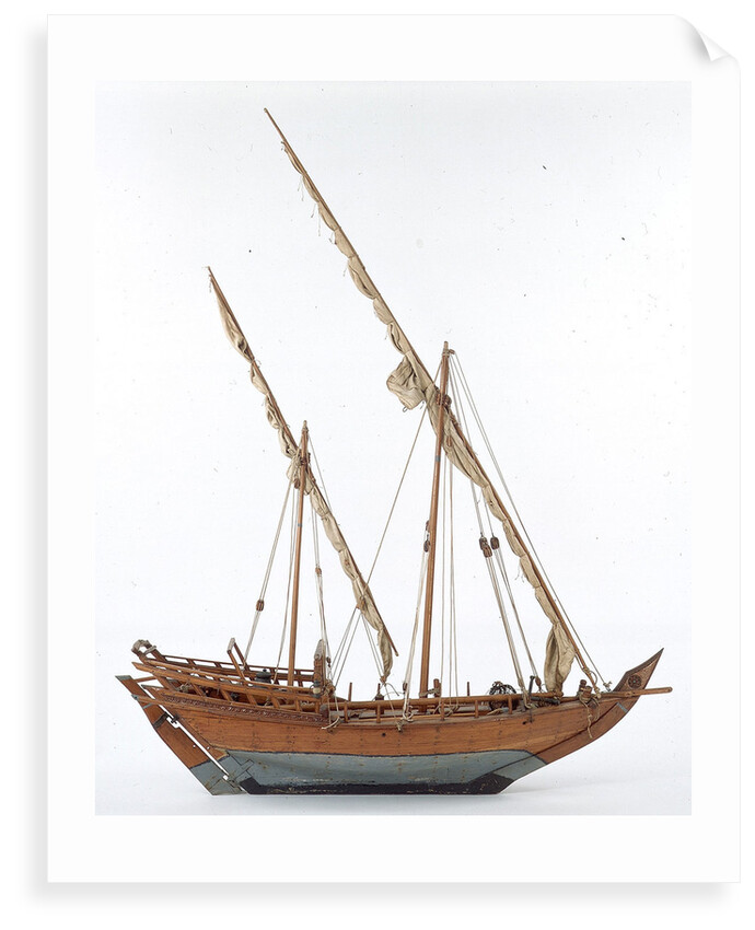 Sambuk dhow by unknown