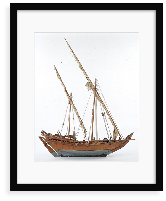 Sambuk dhow by unknown