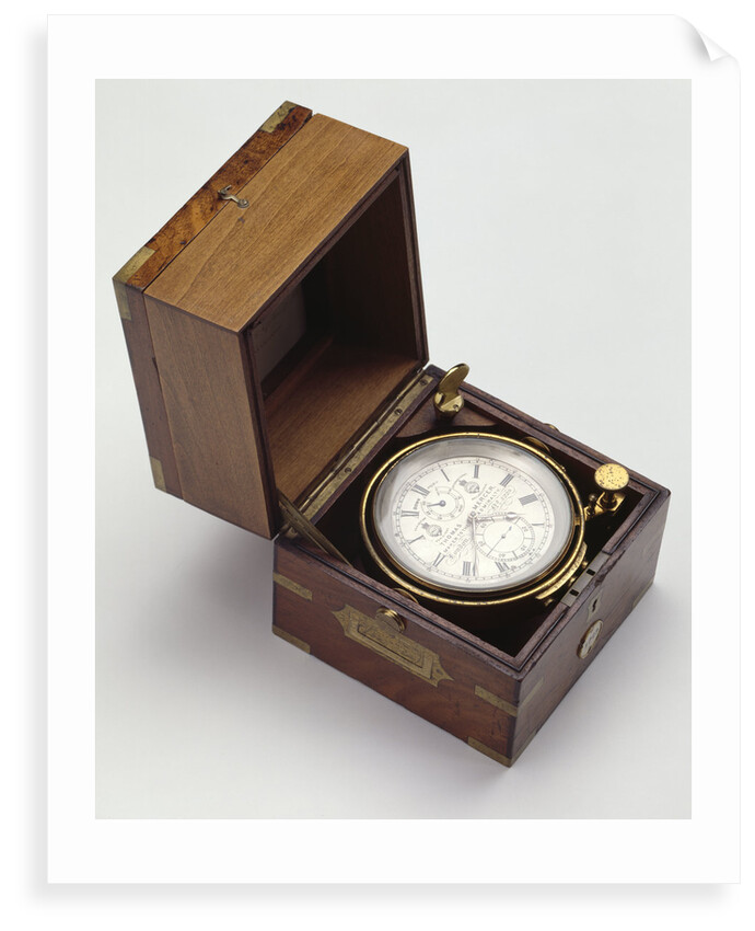 Marine chronometer by Thomas Mercer