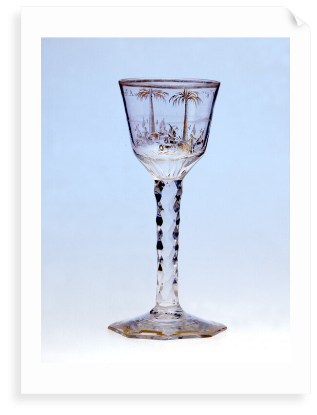 Wine glass by unknown