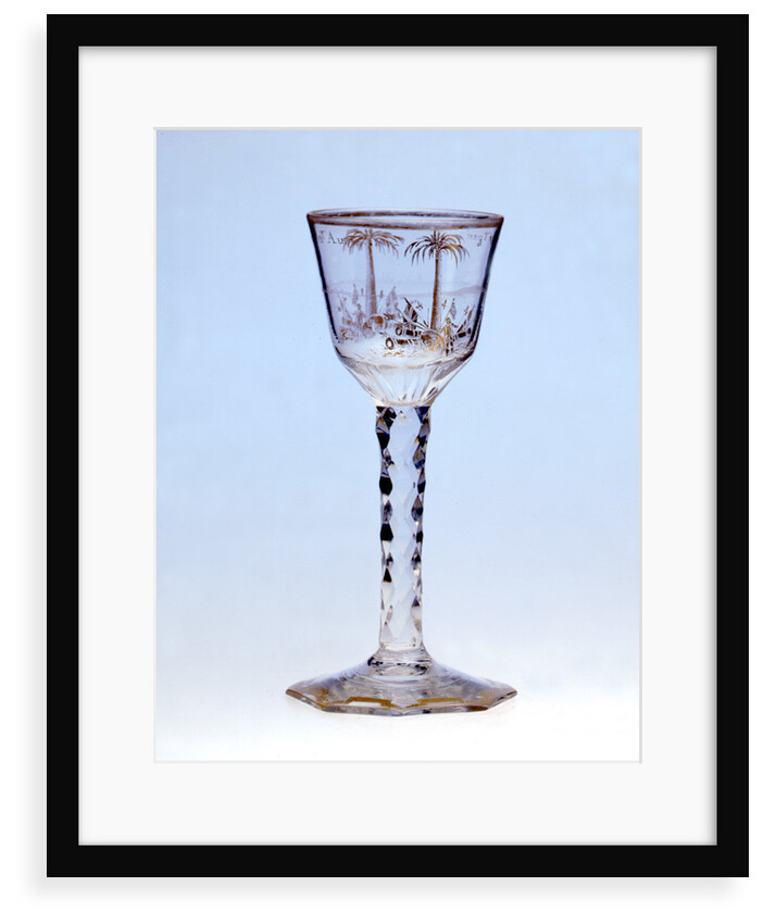 Wine glass by unknown