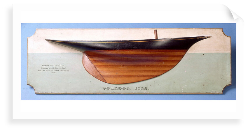 'Volador', starboard broadside by unknown