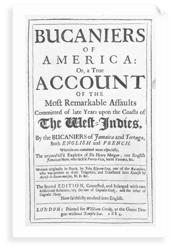 The Bucaniers of America by John Exquemelin