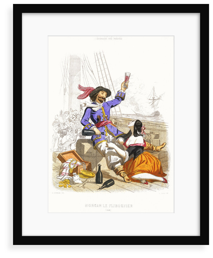 Captain Henry Morgan by A. Catel